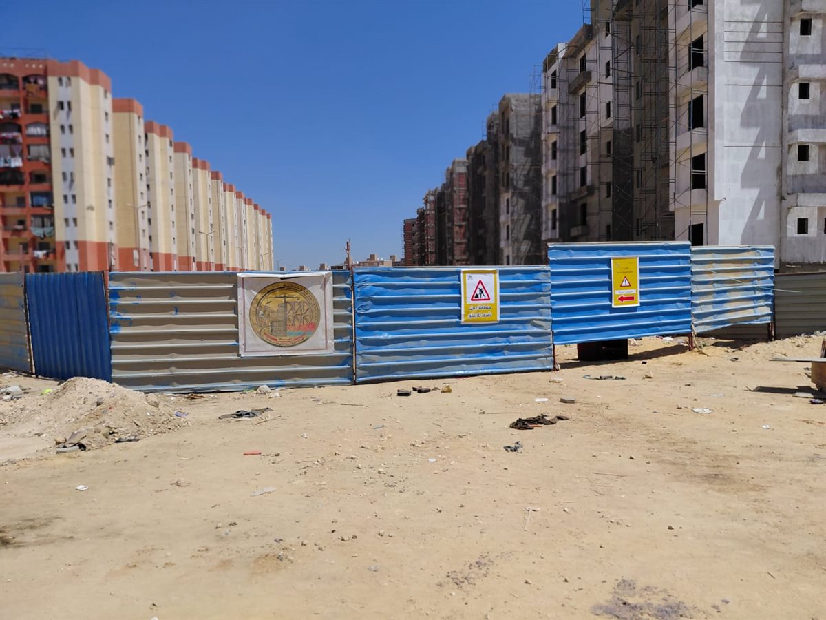 تأمين موقع حفر بحي الأسمرات