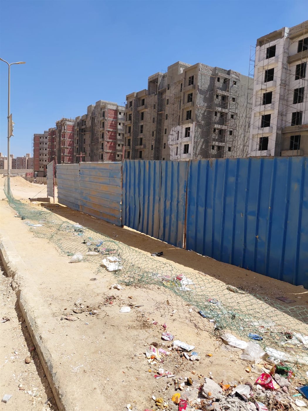 تأمين موقع حفر بحي الأسمرات