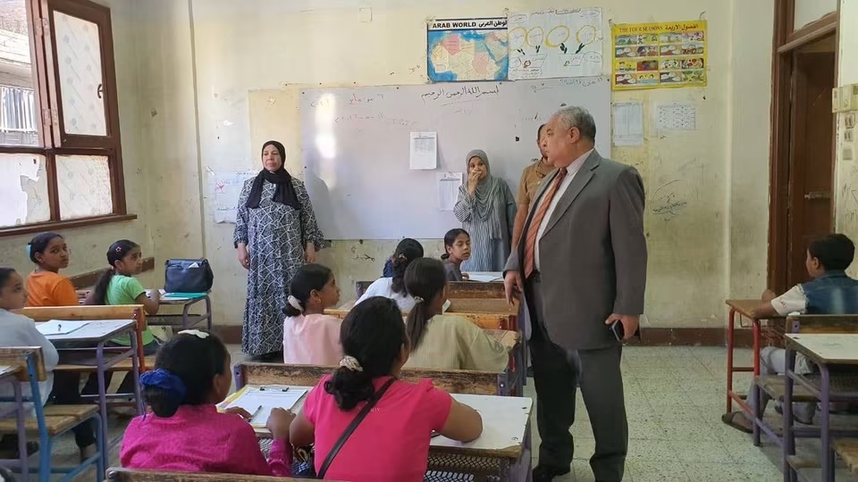جولة وكيل وزارة التربية والتعليم
