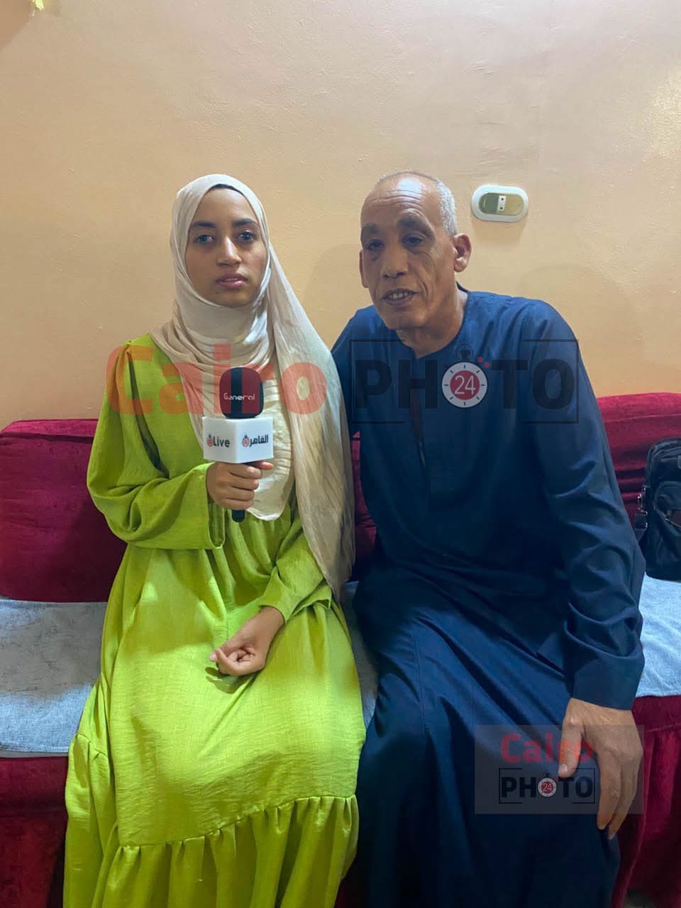 أمنية الأولي على الثانوية الأزهرية جمهورية مكفوفين