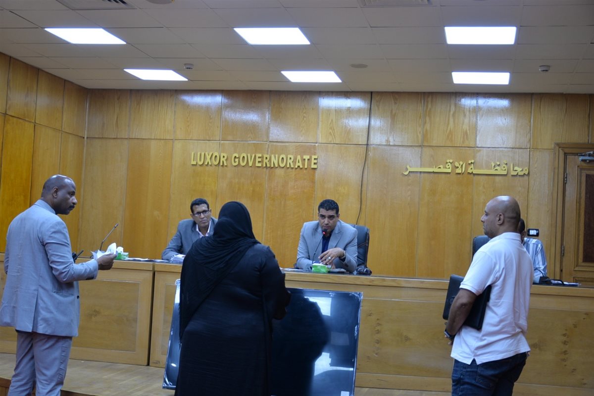 نائب محافظ الأقصر في لقاء اليوم مفتوح