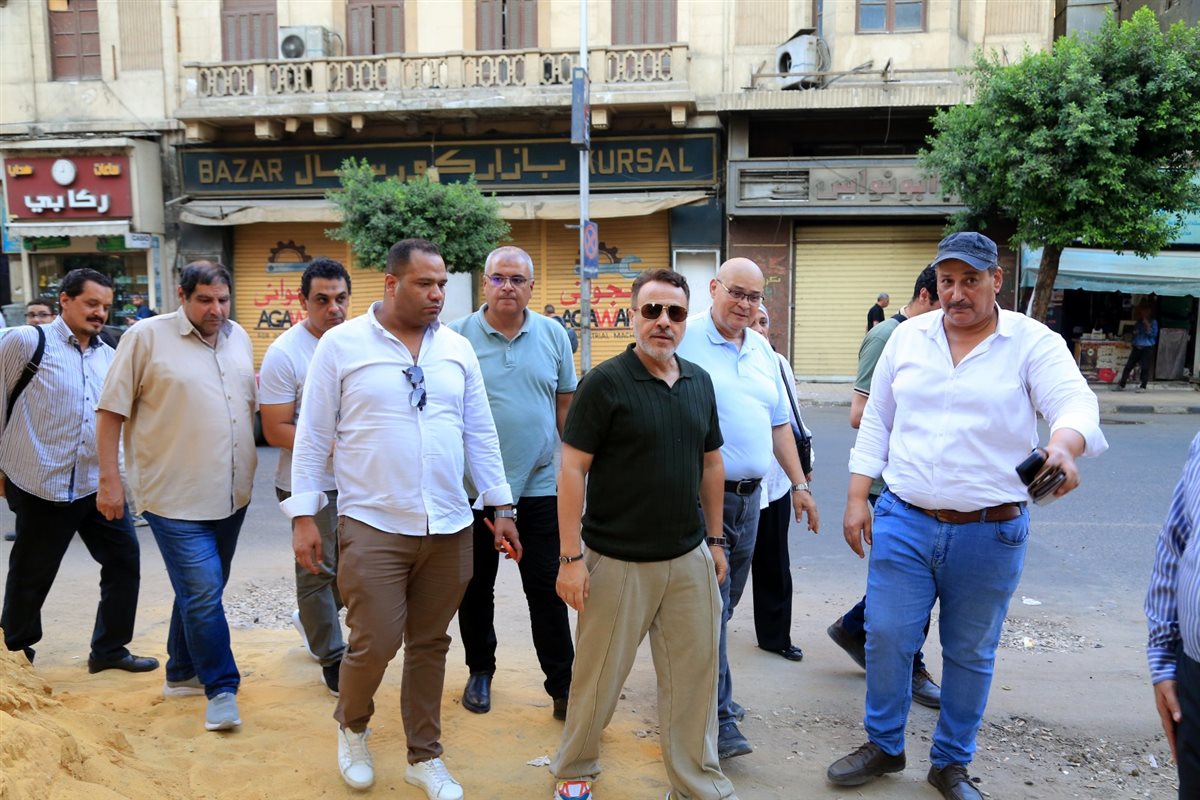 في أول يوم من توليه رئاسة البيت الفني للمسرح.. إيهاب فهمي يتفقد مسرح مصر تمهيدًا لافتتاحه قريبًا<br>&nbsp;