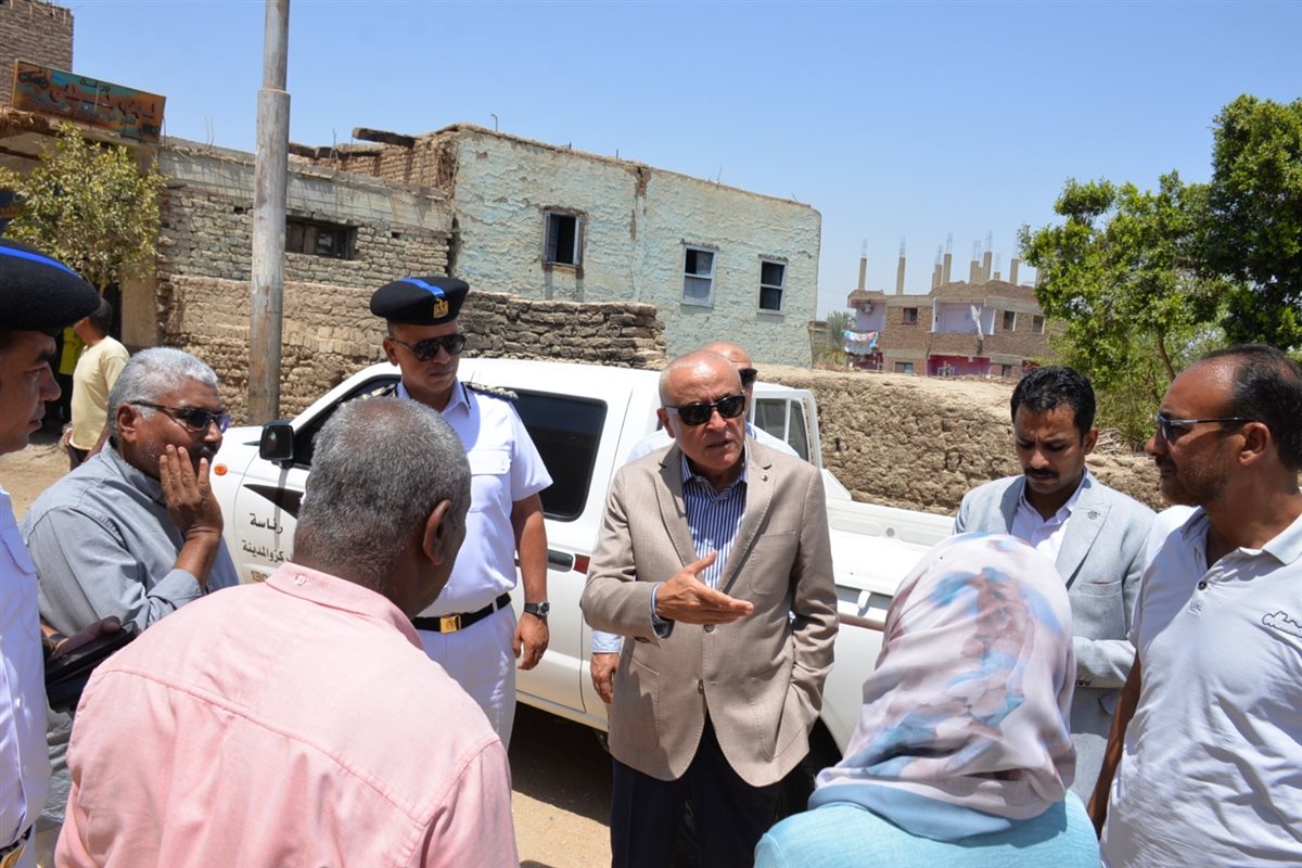 جولة محافظ الأقصر