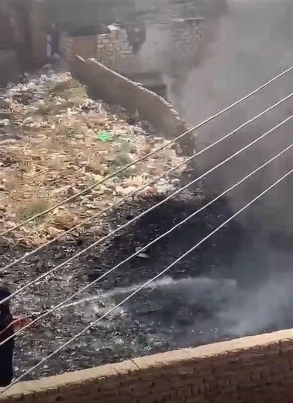 السيطرة على حريق بنجع الخطباء