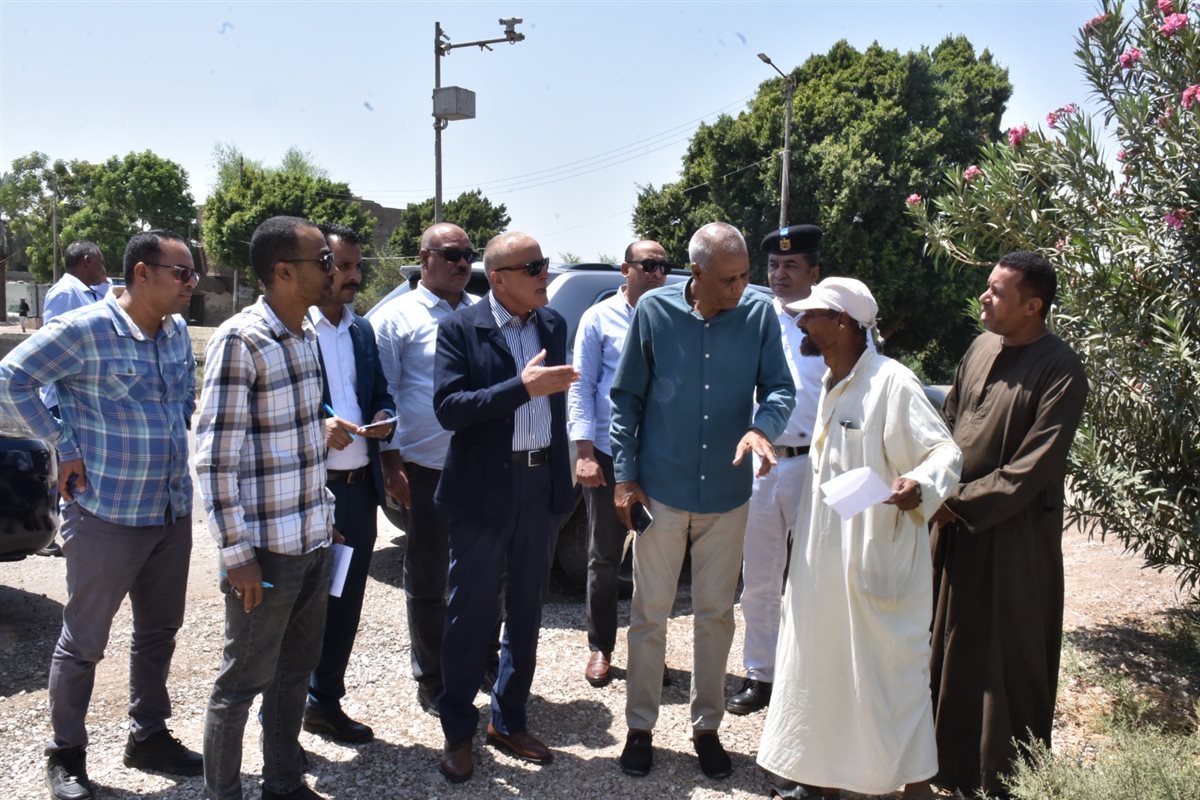 جولة محافظ الأقصر