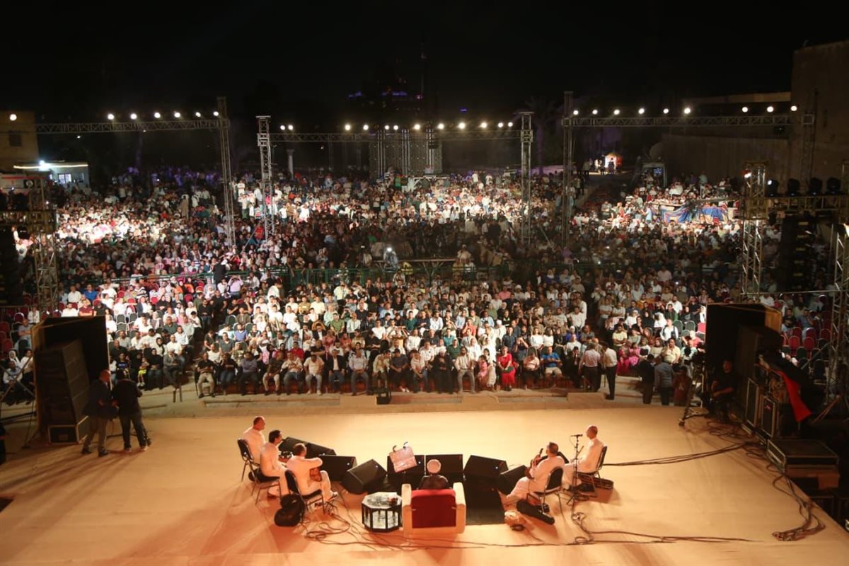 حفل ياسين التهامي بمهرجان القلعة الـ 34