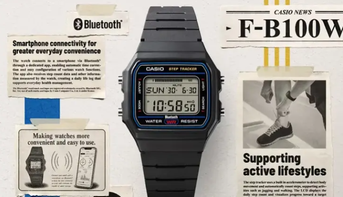 ساعة Casio F-B100W