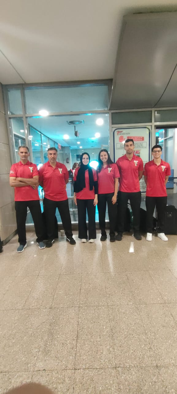 بعثة تنس الطاولة تغادر إلى إيطاليا للمشاركة في دورة ألعاب البحر المتوسط