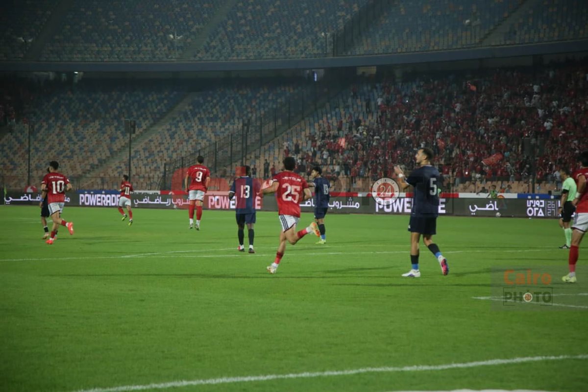 مباراة الأهلي والشرقية إنبي في الجولة الإفتتاحية لمسابقة الدوري الممتاز 2026 &nbsp;- 2027