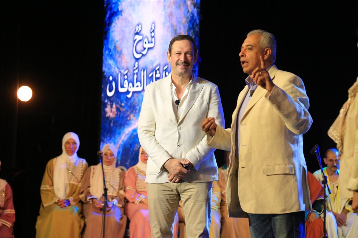 احتفالية المولد النبوي على المسرح القومي