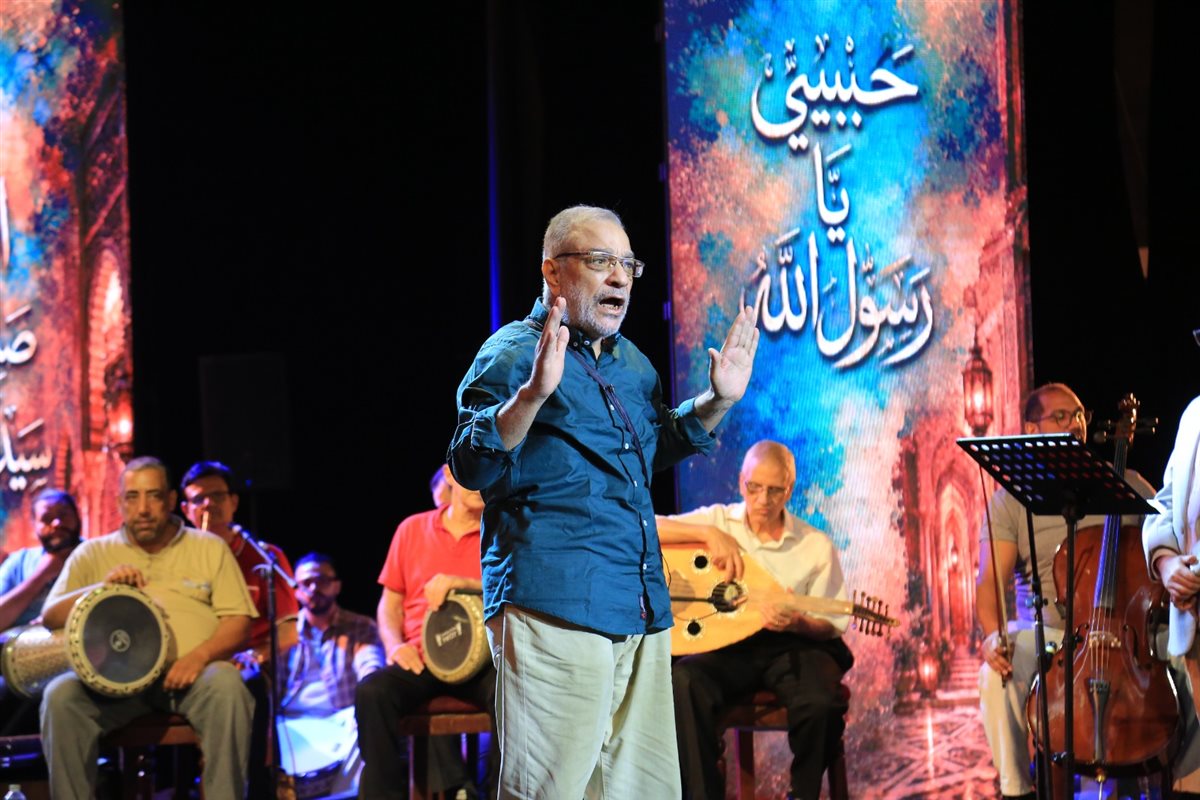 احتفالية المولد النبوي على المسرح القومي