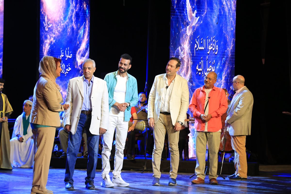 احتفالية المولد النبوي على المسرح القومي