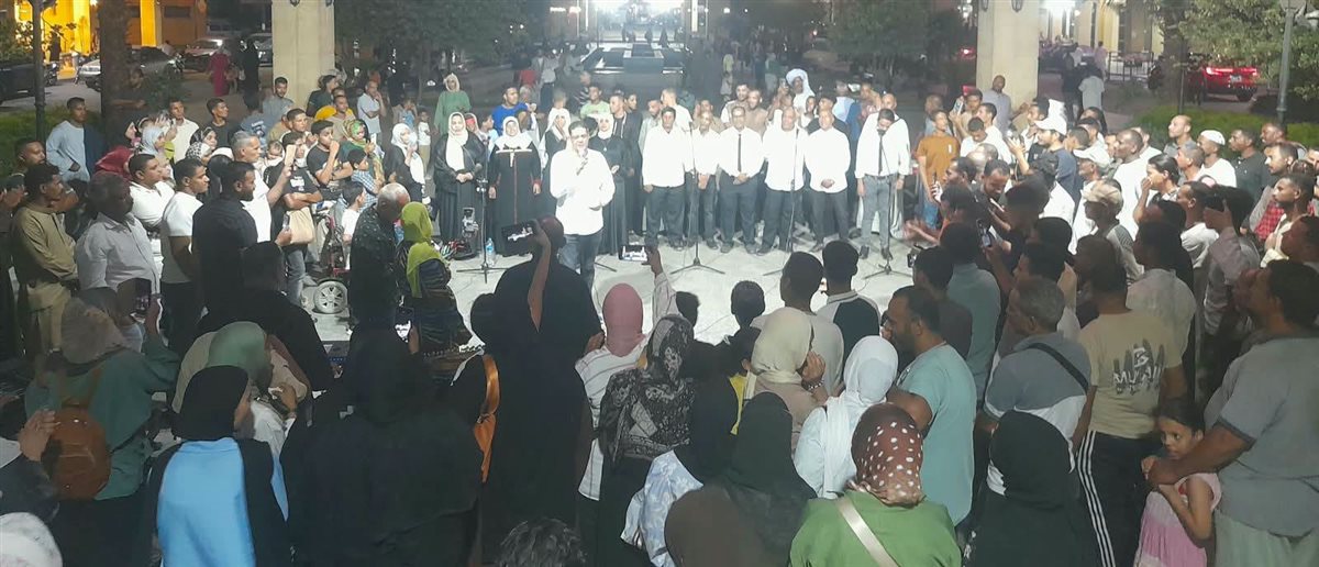 لقطات من فعاليات مبادرة شارع الفن بـ ميدان المحطة في أسوان