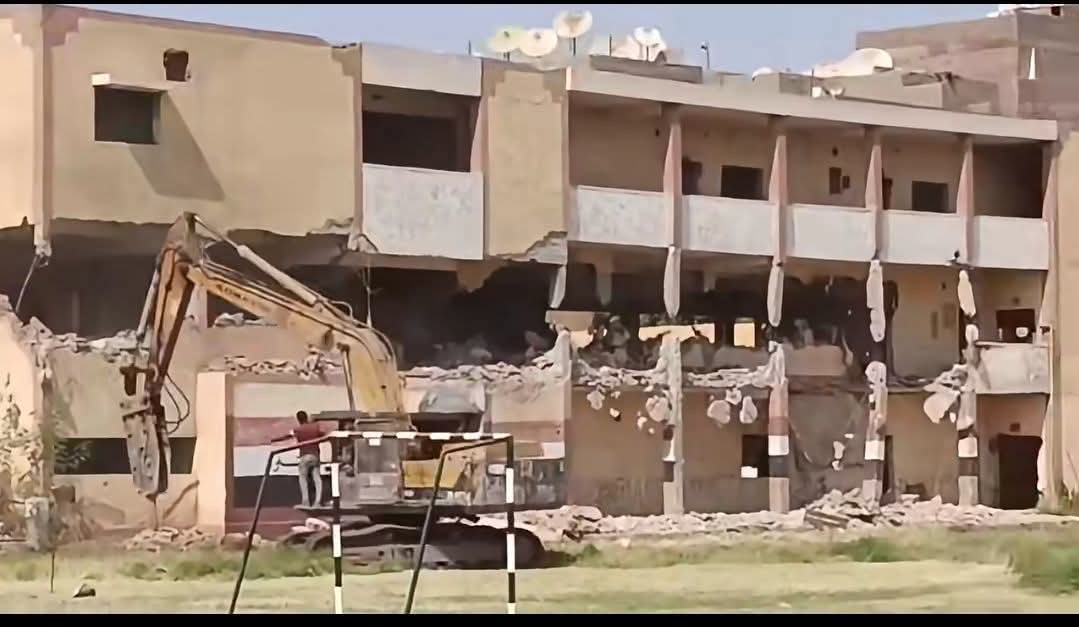 اعمال تطوير مدرسة الثانوية العسكرية بالأقصر