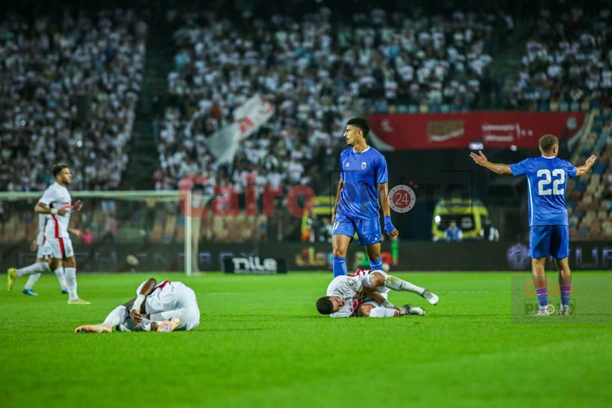 مباراة الزمالك والسويس بتروجت في الدوري الممتاز