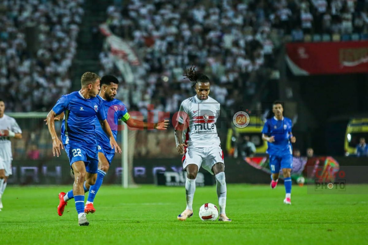 مباراة الزمالك والسويس بتروجت في الدوري الممتاز