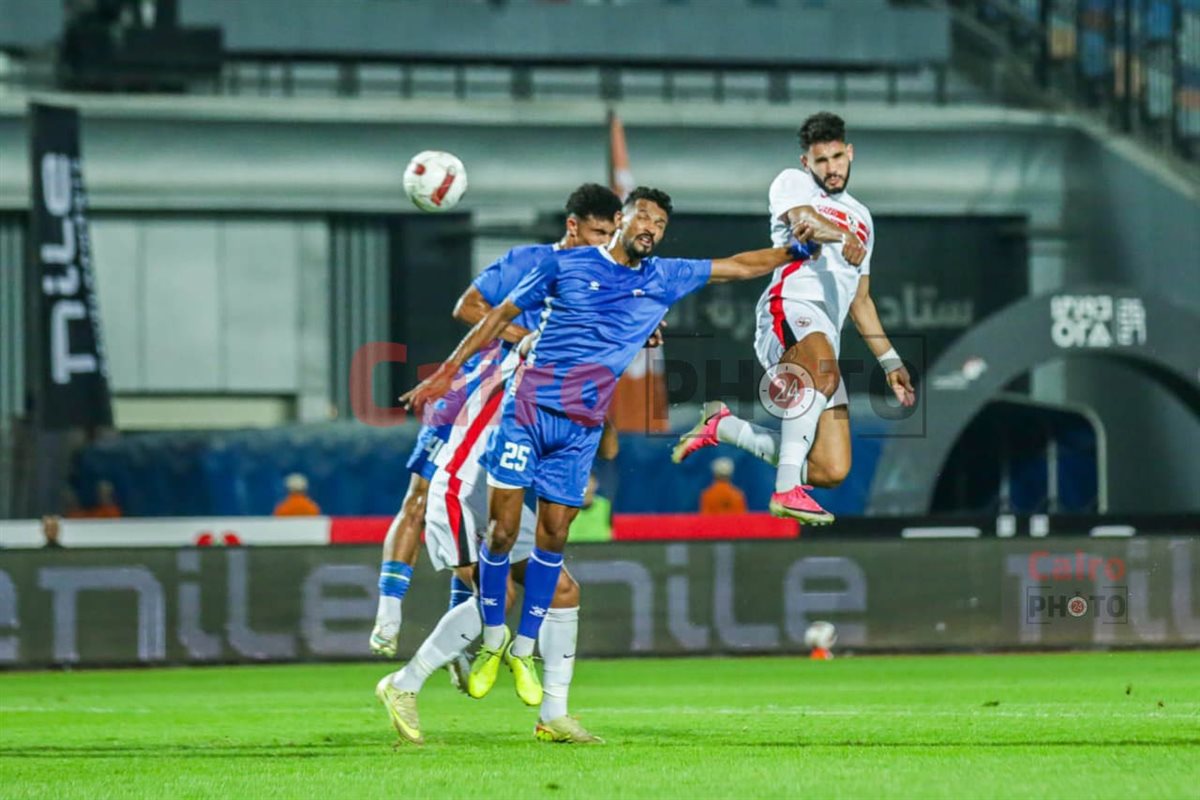 مباراة الزمالك والسويس بتروجت في الدوري الممتاز