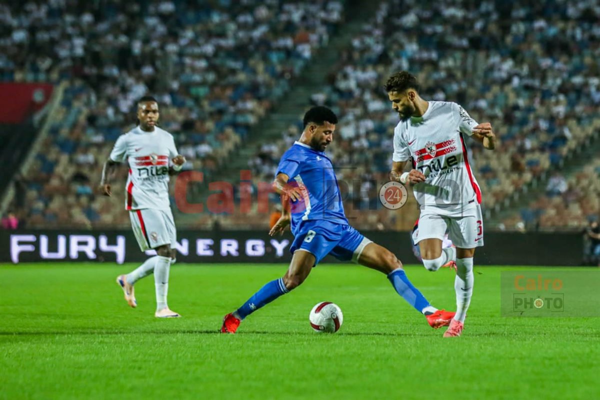 مباراة الزمالك والسويس بتروجت في الدوري الممتاز
