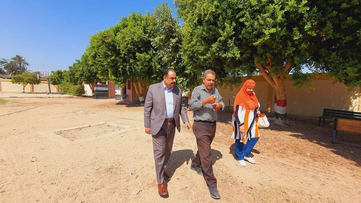 وكيل تعليم الأقصر يتفقد جاهزية المدارس لاستقبال العام الدراسي الجديد