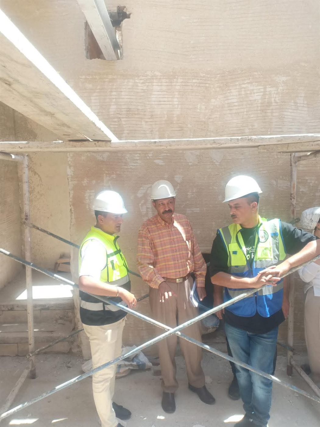 &nbsp;أعمال الترميم بمواقع رشيد الأثرية &nbsp;