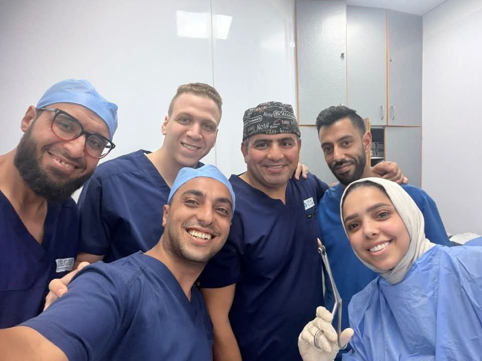 &nbsp;استخراج رصاصة غائرة من وجه مريض بالمنظار الضوئي&nbsp;