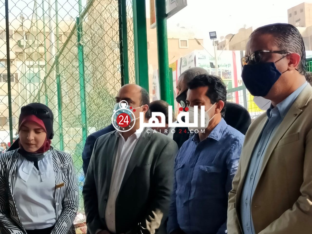 زيارة وزير الرياضة للفيوم 