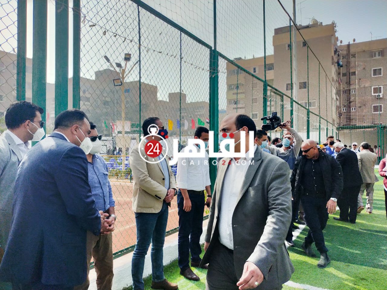 زيارة وزير الرياضة للفيوم 