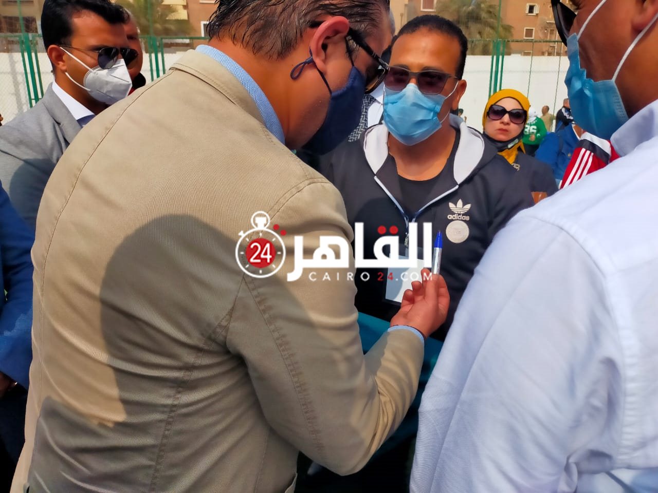 زيارة وزير الرياضة للفيوم 