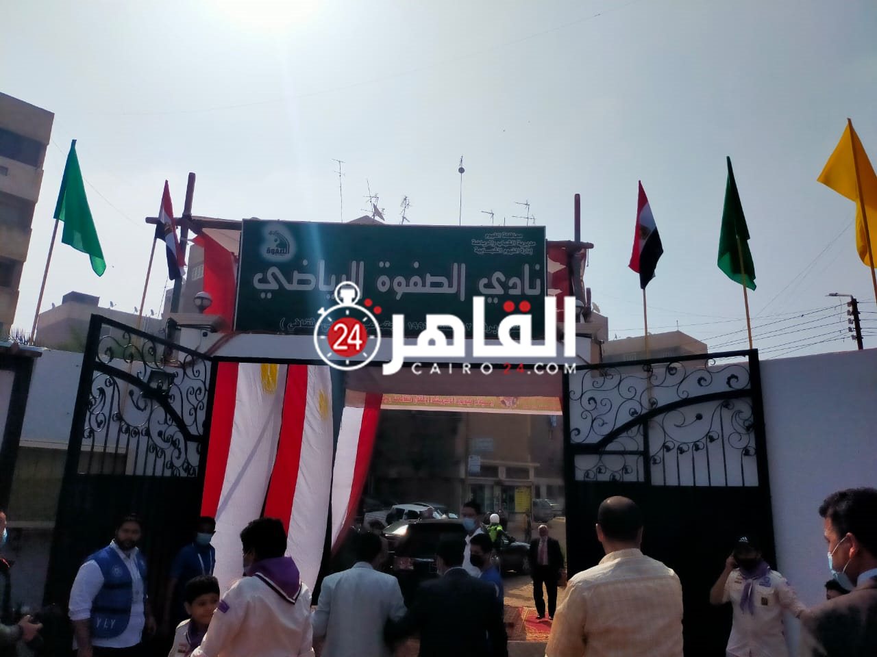 زيارة وزير الرياضة للفيوم 