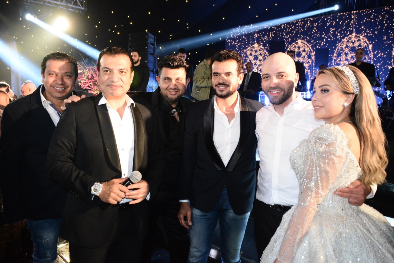 جانب من حفل الزفاف