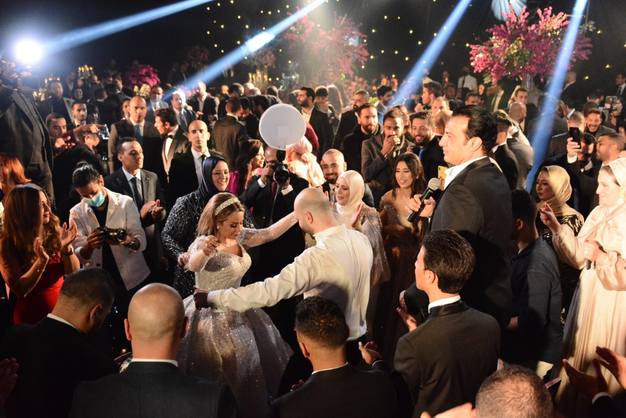 جانب من حفل الزفاف