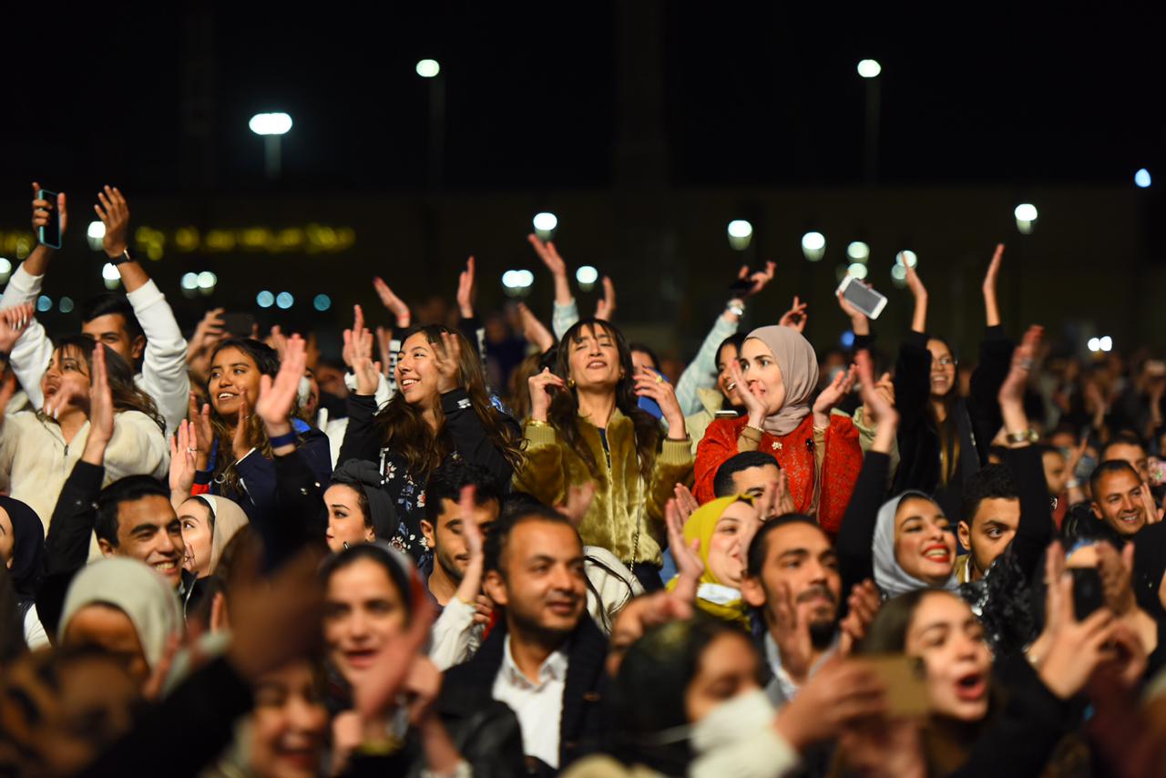 رامي جمال يشعل مهرجان الربيع  (4)