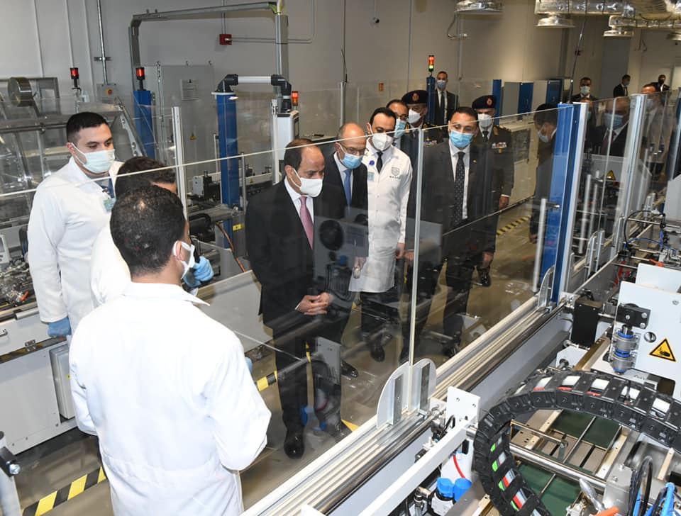 افتتاح السيسي لـمجمع الإصدارات المؤمنة والذكية صباح اليوم  (3)