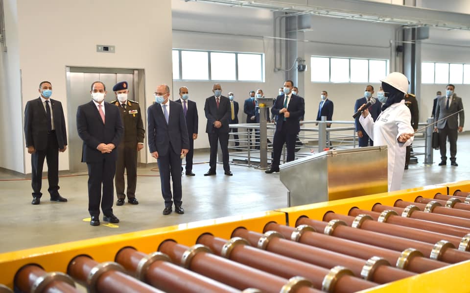 افتتاح السيسي لـمجمع الإصدارات المؤمنة والذكية صباح اليوم  (6)