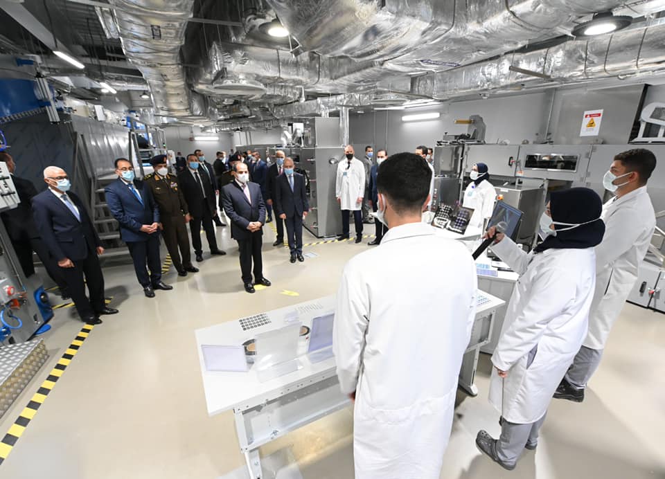 افتتاح السيسي لـمجمع الإصدارات المؤمنة والذكية صباح اليوم  (8)