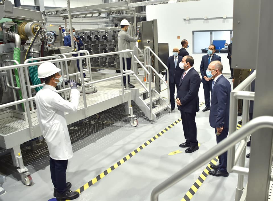 افتتاح السيسي لـمجمع الإصدارات المؤمنة والذكية صباح اليوم  (10)