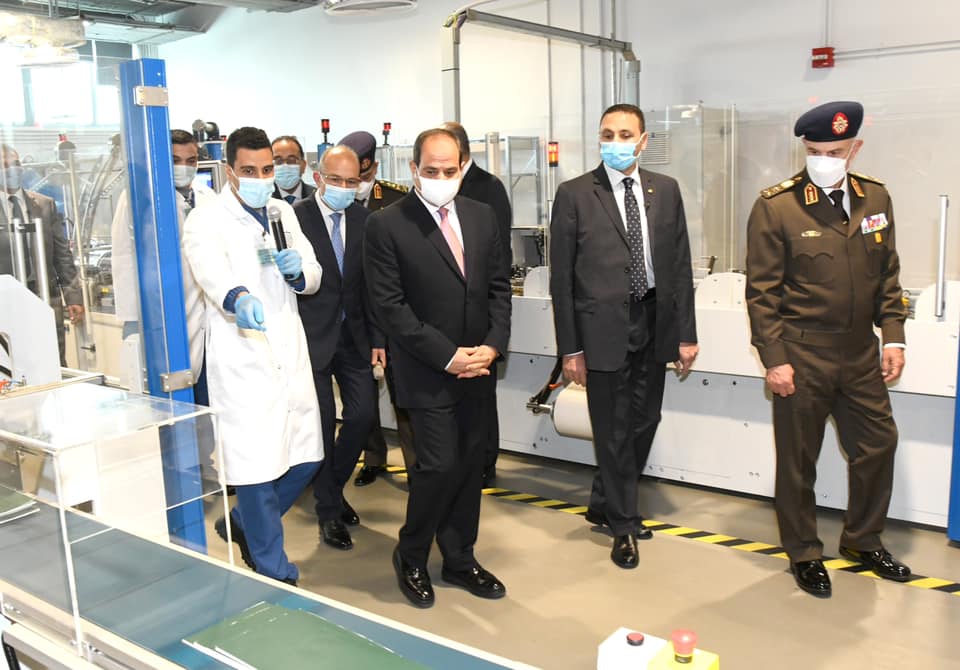 افتتاح السيسي لـمجمع الإصدارات المؤمنة والذكية صباح اليوم  (15)