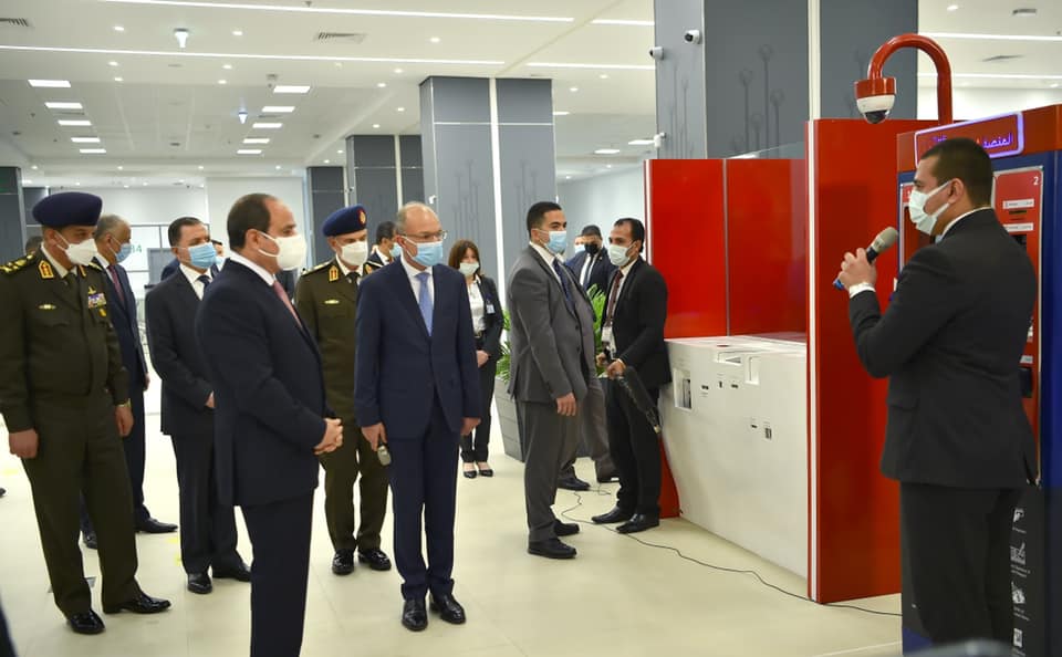 افتتاح السيسي لـمجمع الإصدارات المؤمنة والذكية صباح اليوم  (16)