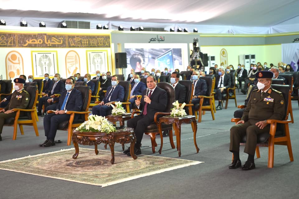افتتاح السيسي لـمجمع الإصدارات المؤمنة والذكية صباح اليوم  (20)
