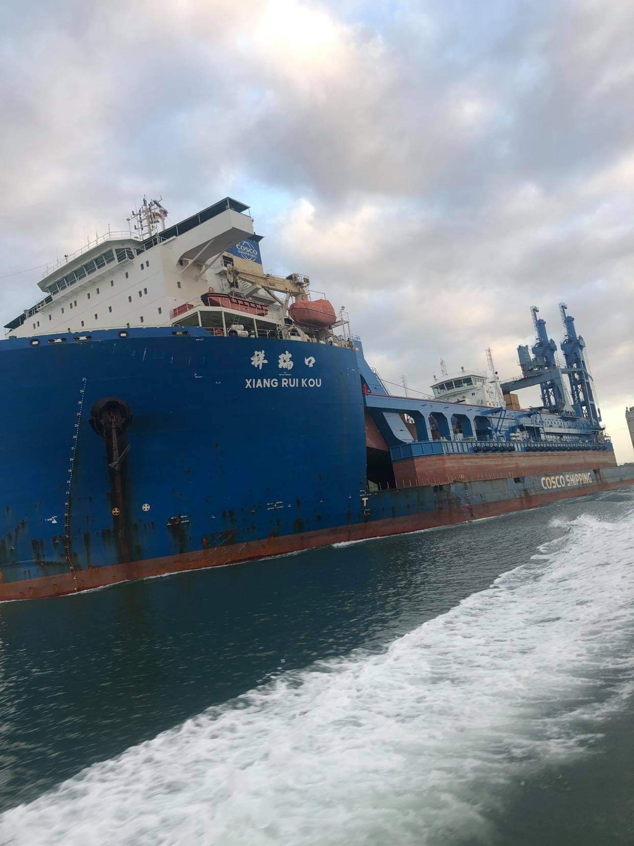 وصول الكراكة مهاب مميش