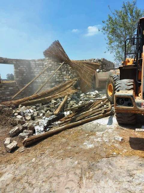 إزالة بناء مخالف