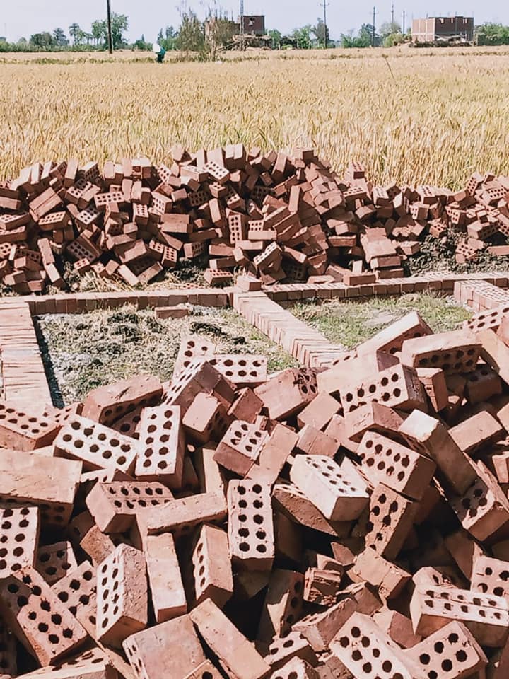 إزالة مقابر مخالفة في بلبيس 02