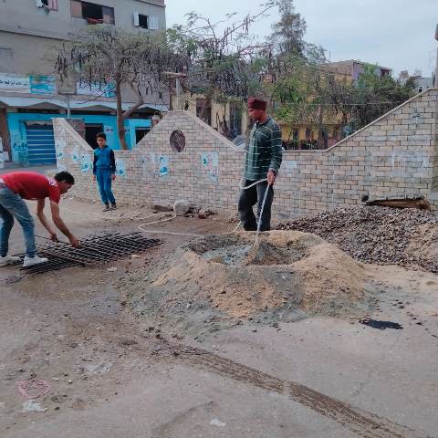 انهيار لكوبري وتلبيه شكوى ببلبيس2