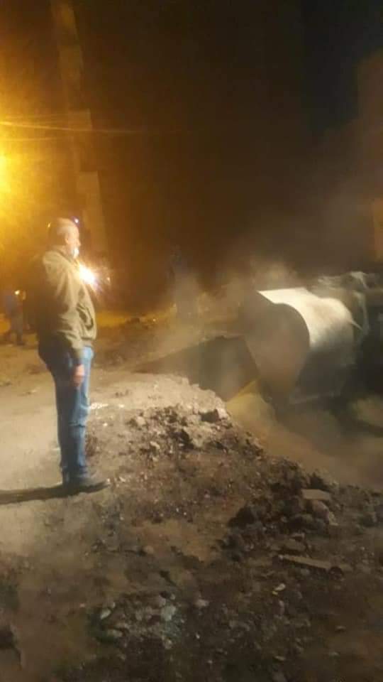 إزالة تعديات في الفيوم