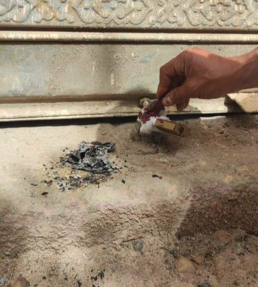 غلق مقهى مخالف بالفيوم