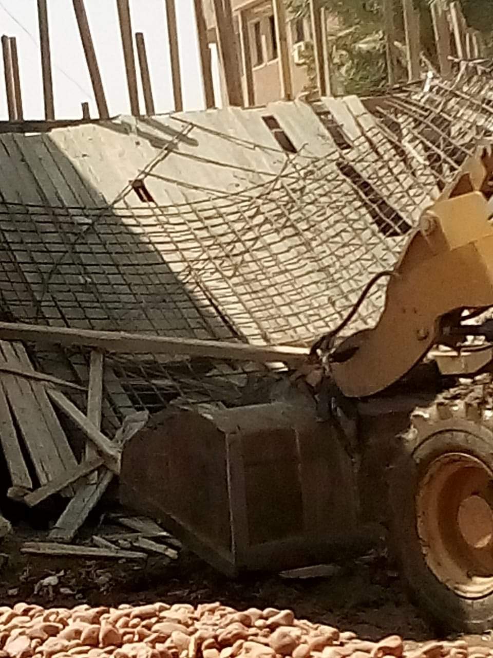 إزالة تعديات في الفيوم