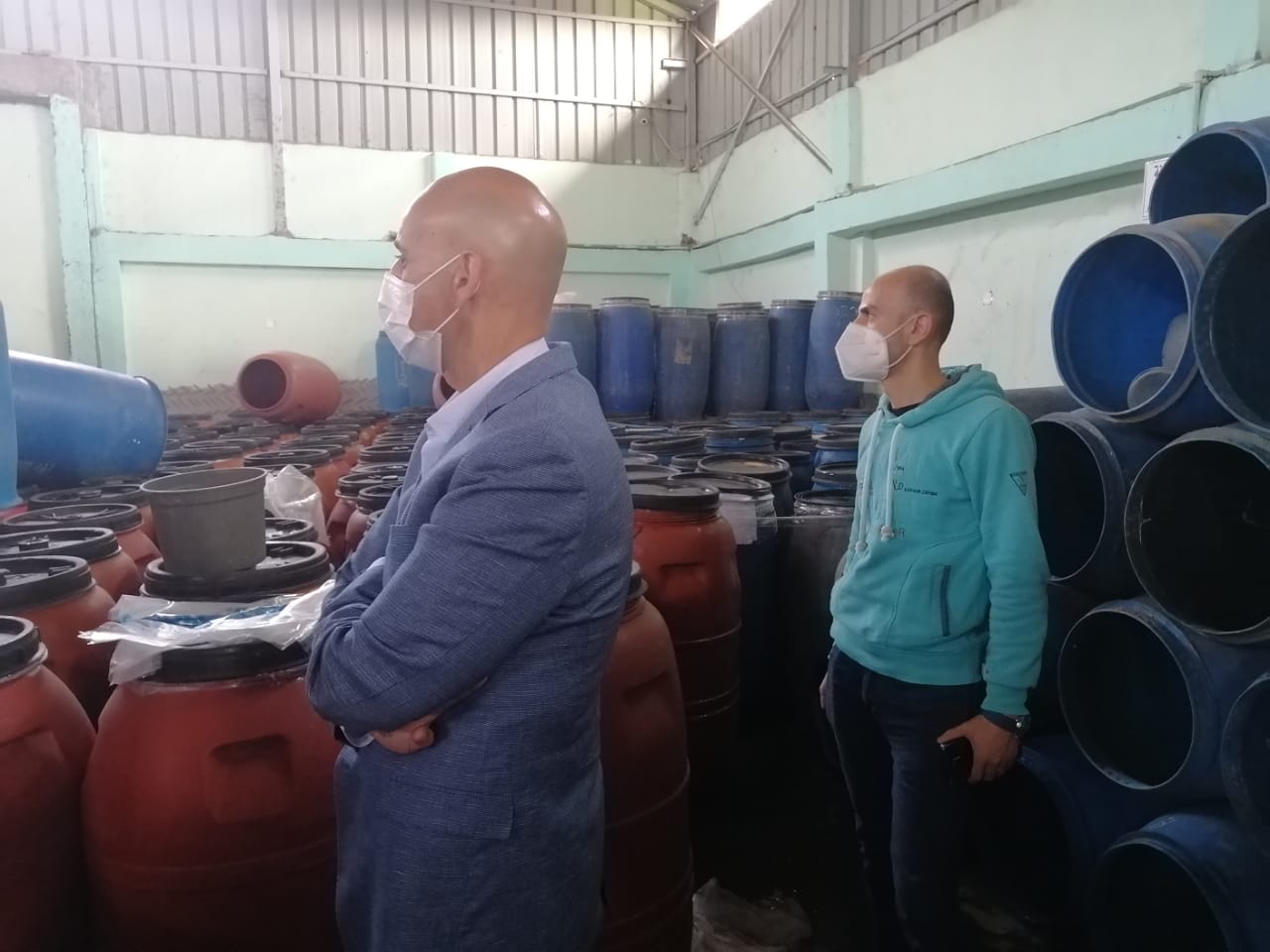 وكيل وزارة الصحة يقود حملة تفتيشية على مصانع الأغذية بالشرقية 01