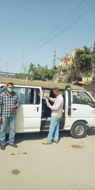 حملات تفتيشية على سيارات السرفيس بالشرقية لمتابعة تعريقة الركوب 04