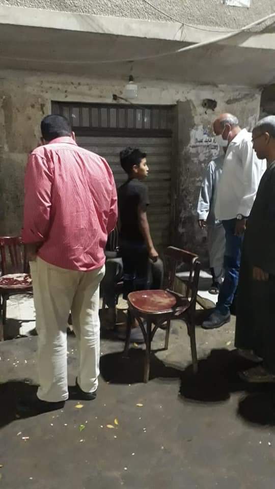 حملة ليلية بالفيوم على المطاعم والمحال التجارية