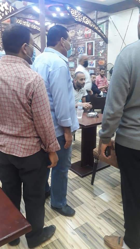 حملة ليلية بالفيوم على المطاعم والمحال التجارية